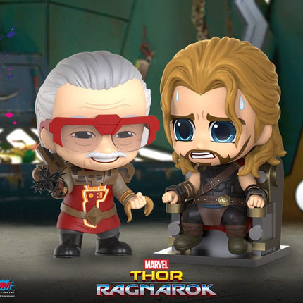 Stan Lee & Thor Ragnarok Marvel Cosbaby (S) Mini Figures 10 cm