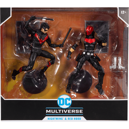 Night Wing VS Red Hood DC Multiverse Kolekcjonerska kolekcja figurek 18 cm